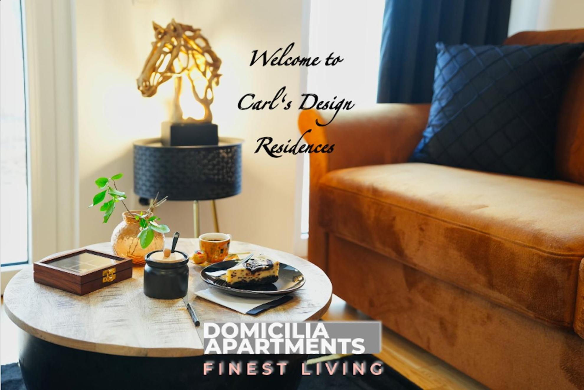 Stay In Style At Carl'S Design Residences - Modern Design Meets Green Comfort L Parking & Perfect Connection To City Center Wien Eksteriør billede